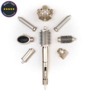 Probrush 8-i-1 AirStyler 2.0 med otte tilbehørsdele i cirkel